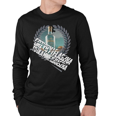 LONGSLEEVE grzybowa GRZYBY FLASZKA